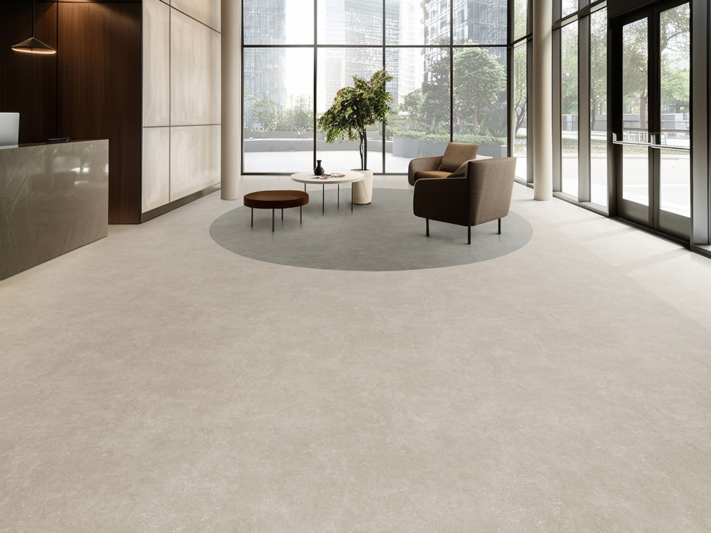 Expona Flow PUR_Stone_9688 Sepia Cement_Reception_1024x768px