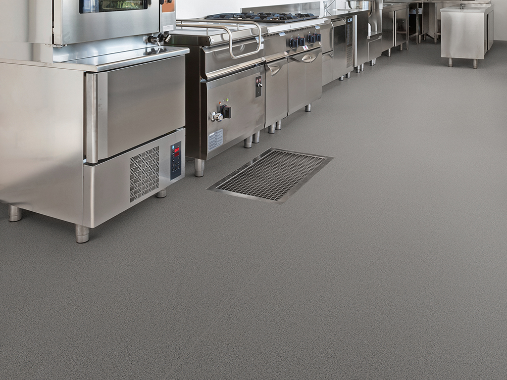 Professional kitchen in new building