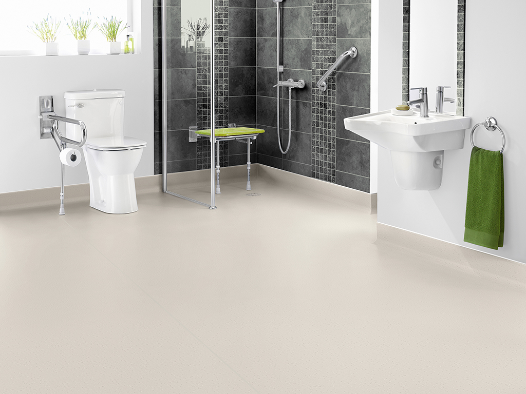 Bathroom for people with disabilities in modern setting
