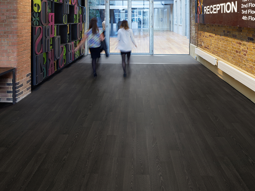 Interior view around entrance. The Metal Box, London, United Kingdom. Architect: Pringle Richards Sharratt Ltd, 2015.