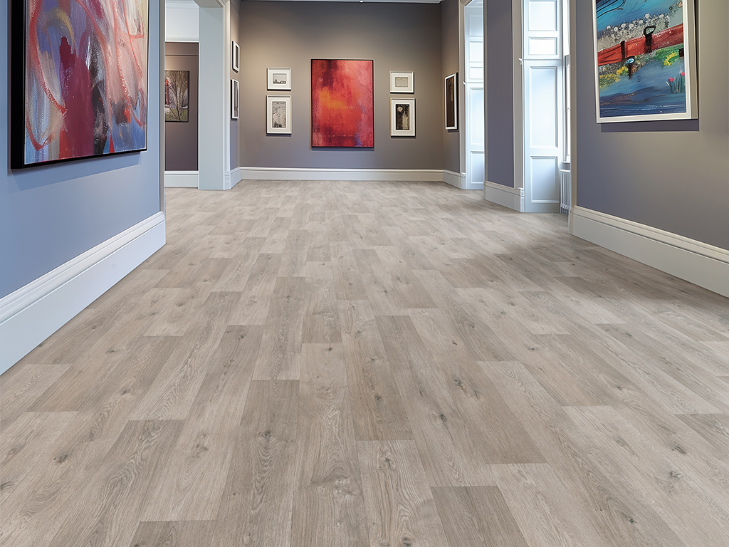 polyflor style flooring in an art gallery --v 6 Job ID: 5bc66de1-c6dd-412f-a5fb-5a1eaf1e31ba