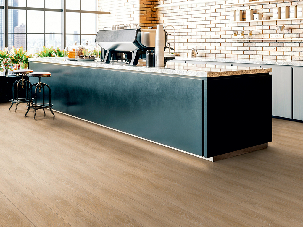 Expona Simplay 19DB_9064 Blond Country Oak_Cafe_1024x768px