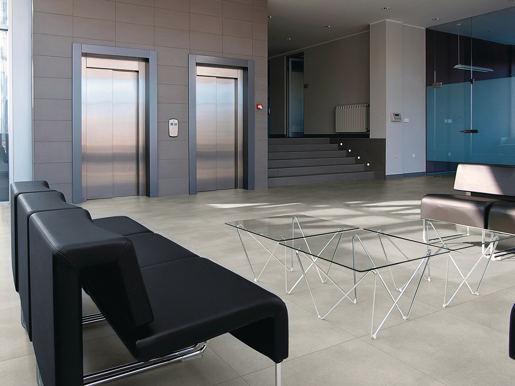 Expona Simplay_2567 Light Grey Concrete_Waiting Room_1024x768px