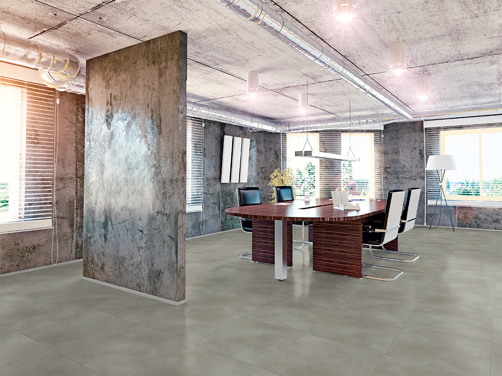 Expona Simplay_2568 Warm Grey Concrete_Meeting Room_1024x768px